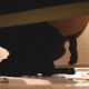 A voyeur cameraman records an unsuspecting girl taking a huge, long shit into a floor toilet. The turd comes out in 2 pieces. Presented in vertical HD format. About a minute.